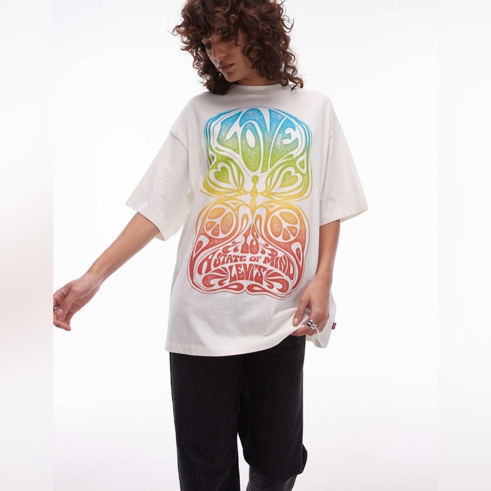 NWOT Levi’s Unisex Psychedelic Graphic Tshirt Sz M